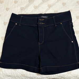 D. Jeans Women's Dark Blue Jean Shorts